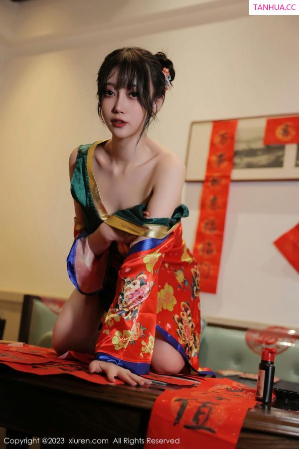 玥儿玥  [XiuRen]高清写真图 2023.01.20 No.6167 玥儿玥er 新春美腿第33张图片